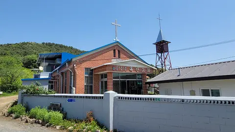 옥산교회 사진