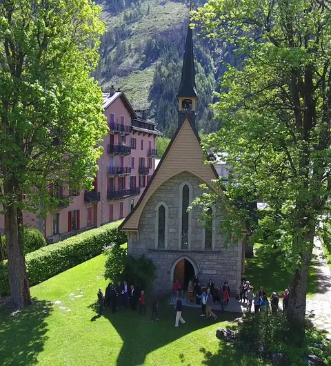 Temple protestant de Chamonix 사진